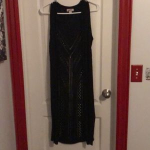 Black cardigan